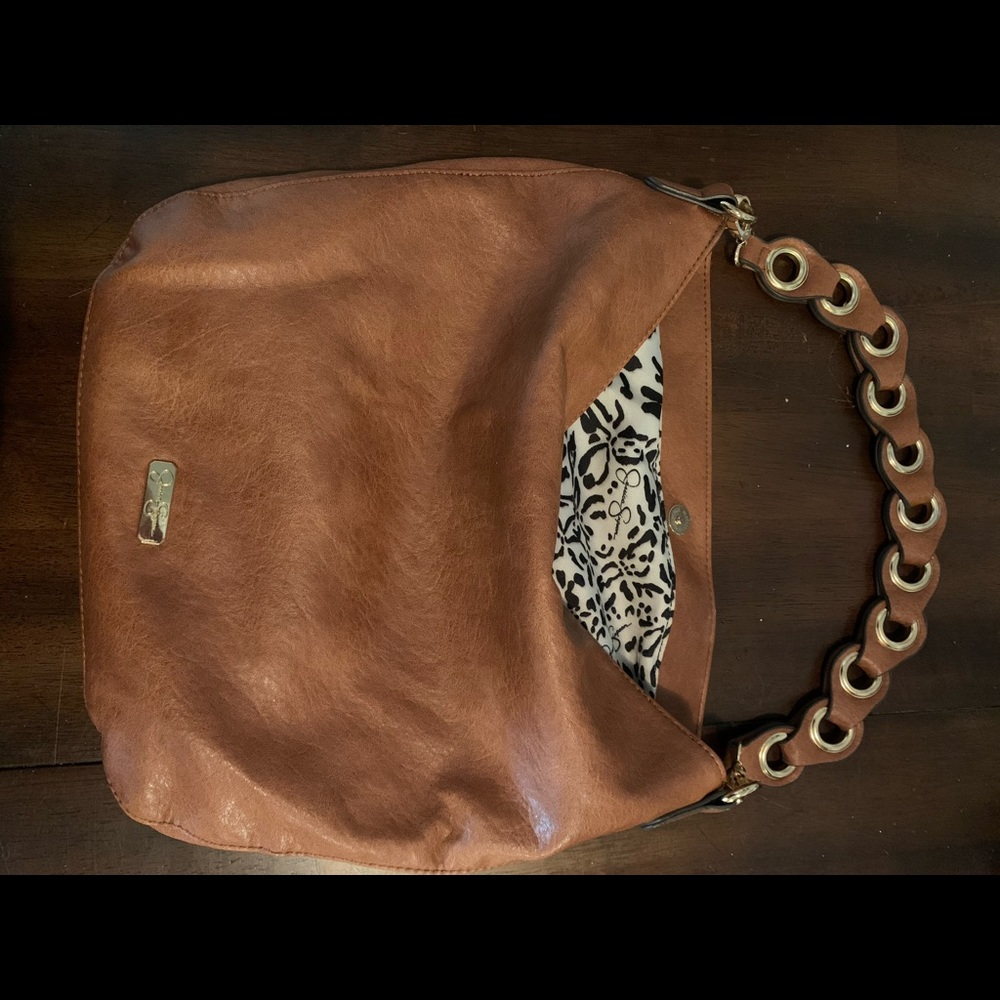Tan Jessica Simpson purse